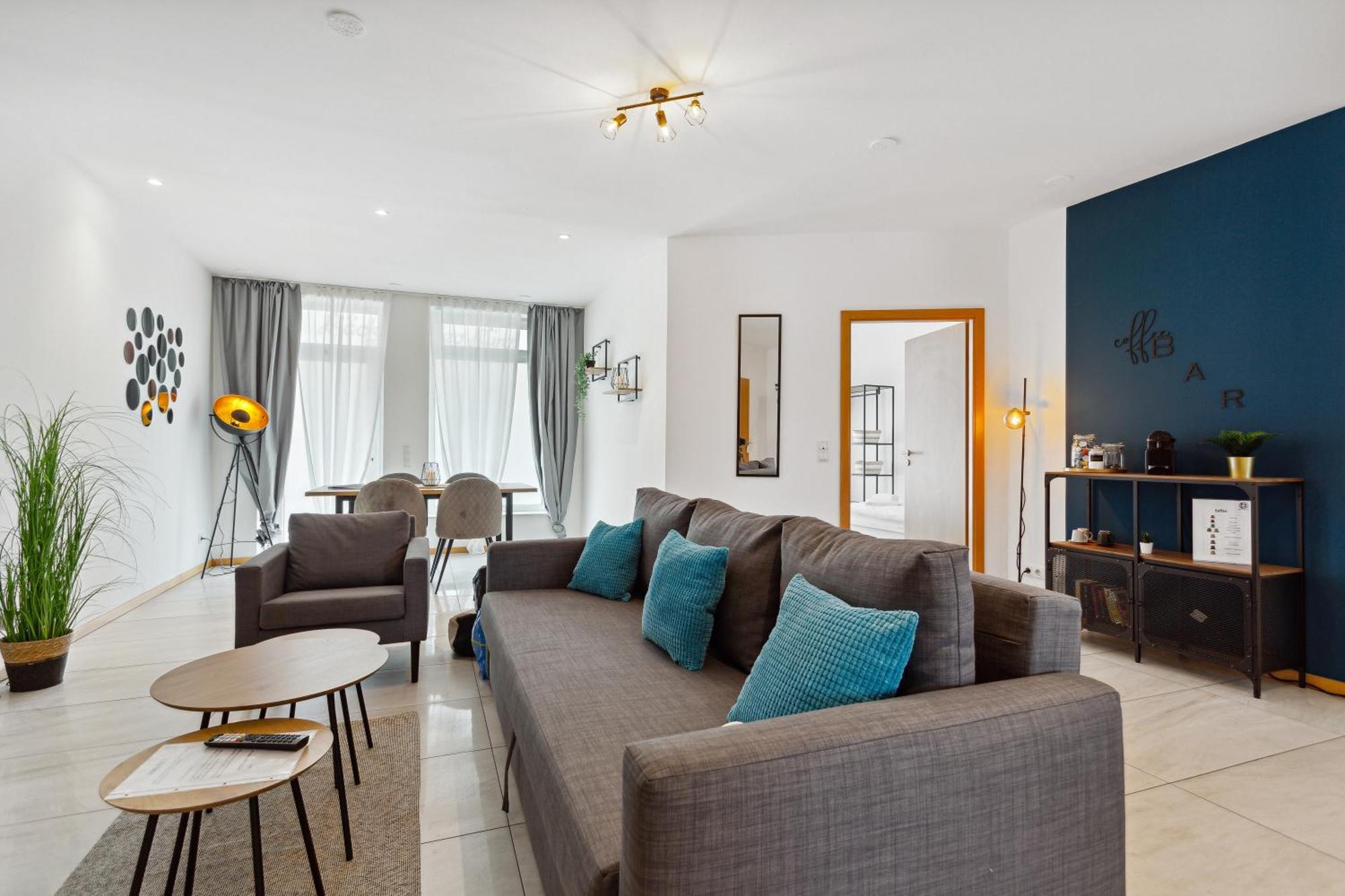 Gross, Modern, Vollausgestattet, Gemuetlich Mit Kueche Und Parkplatz Fuer Urlaub Oder Business Apartment Kettig Екстериор снимка